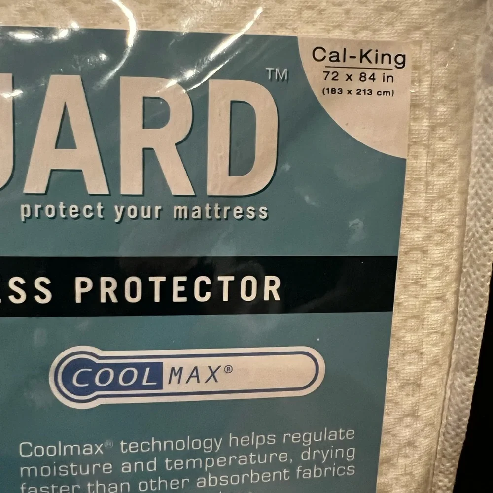 New dream Guard Cal King Cool Max Mattress Protector